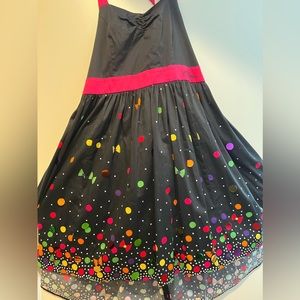 Authentic Disney Minnie Mouse Colorful Polka Dot halter dress